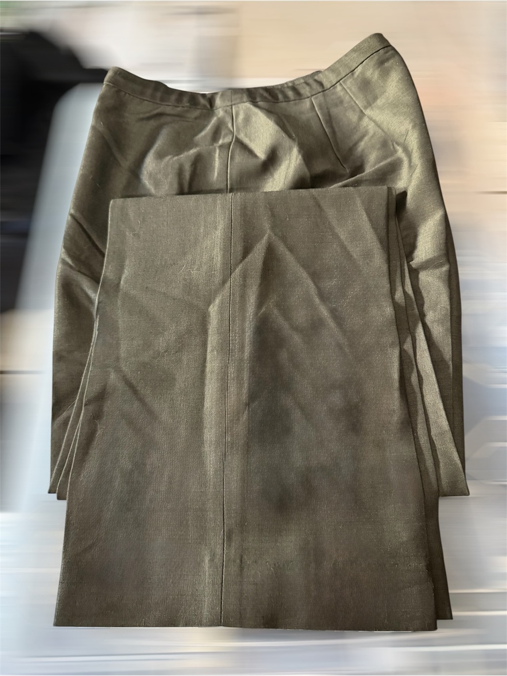 Jones New York Green Dress Flare Pants Size 6
